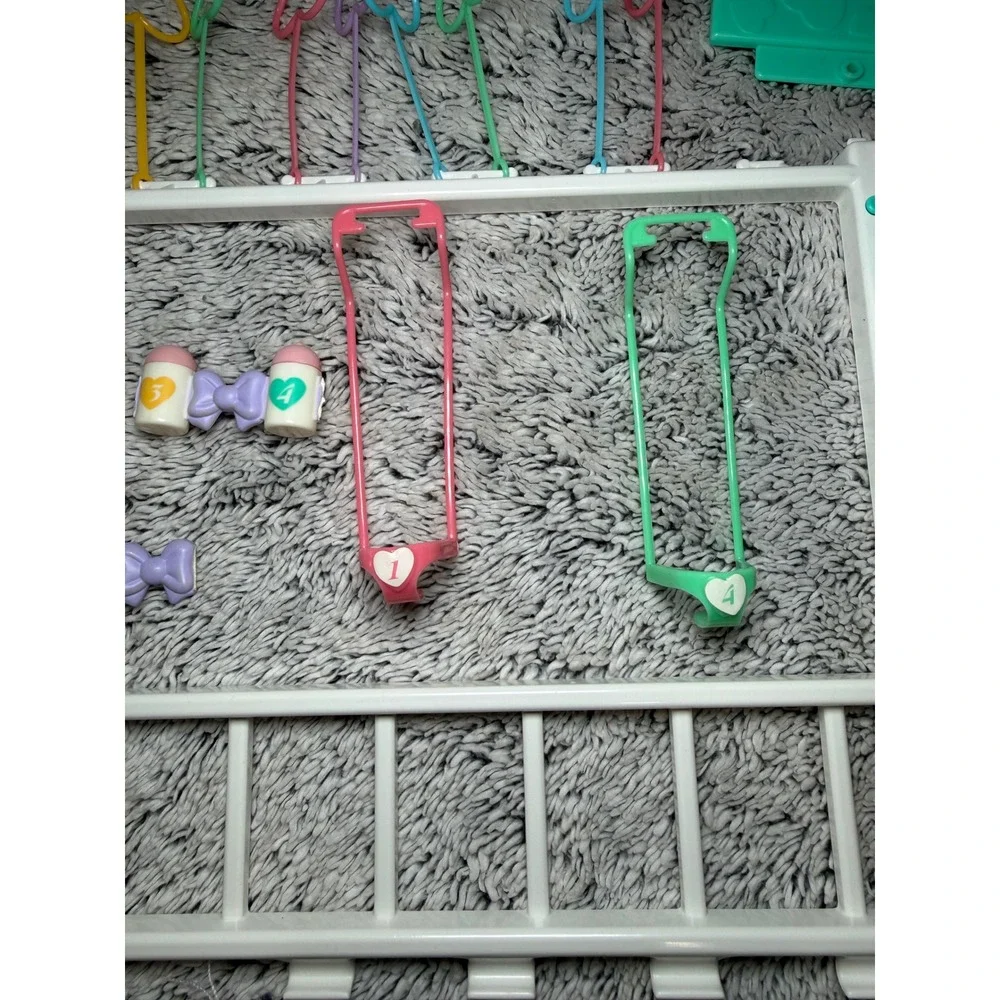 Vintage 1989 Tyco Quints Playground 22 Pc Accessories Lot Replacement Parts